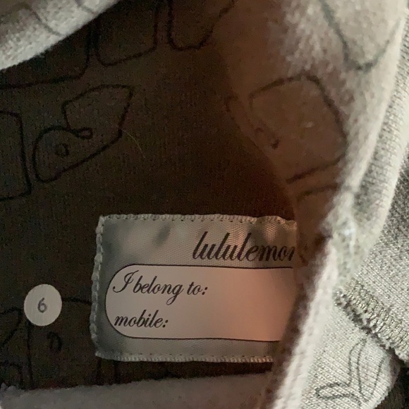 Lululemon Hunter Green Love & Peace Revolution Hoodie Size 6 - Picture 8 of 12